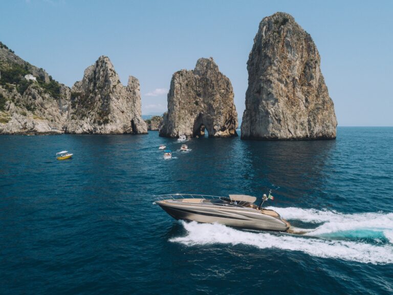 Luxury Boat Journey Along the Amalfi Coast